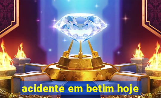 acidente em betim hoje